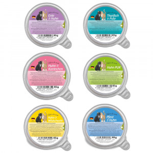 GRANATAPET Filet á la carte MIX 6 PŘÍCHUTÍ - mokré krmivo pro kočky - 6x85g