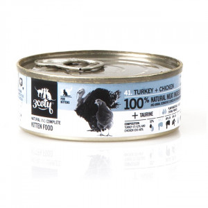 3COTY Turkey with chicken For kittens - mokré krmivo pro kočky - 80g