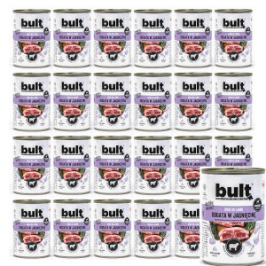 BULT Rich in lamb - Mokré krmivo pro psy - 24x400 g