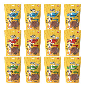 TUF TUF Dog Jelly - kapky MIX 3 příchutě - pamlsek pro psy - 12x80g