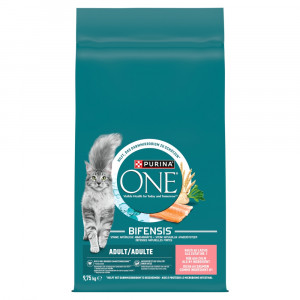 PURINA One Adult Salmon - suché krmivo pro kočky - 9,75kg