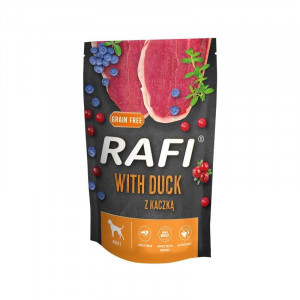 DOLINA NOTECI Rafi with duck - vlhké krmivo pro psy - 500g