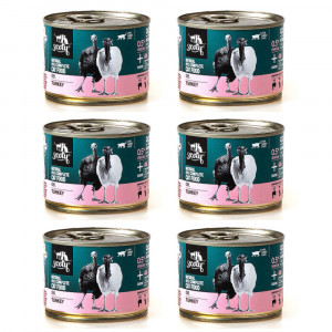 3COTY 08. Turkey - mokré krmivo pro kočky - 6x180g