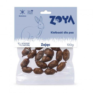 ZOYA Hare sausages - pamlsek pro psa - 100g