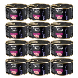 DOLINA NOTECI Premium Rich in Turkey - vlhké krmivo pro kočky - 12x185g