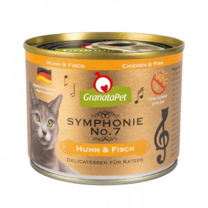 GRANATAPET Symphonie No.7 Chicken and fish - mokré krmivo pro kočky - 200g