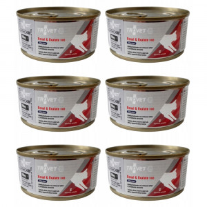 TROVET Renal & Oxalate RID Kuře – mokré krmivo pro kočky – 6×100 g