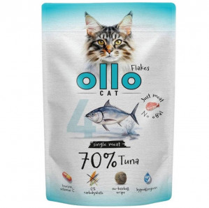 OLLO Cat No. 4 Tuna Mono - mokré krmivo pro kočky - 85g