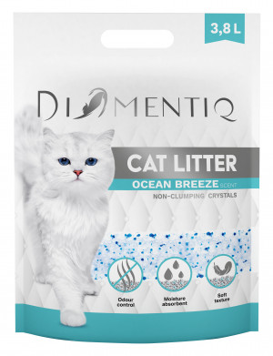 DIAMENTIQ Ocean Breeze - Stelivo pro kočky - 3,8 l
