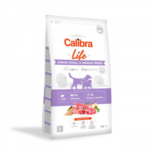 CALIBRA Dog Life Junior Small&Medium Breed Lamb - suché krmivo pro psy - 2,5kg