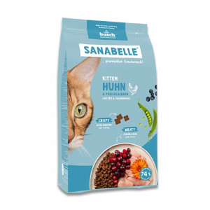 BOSCH Sanabelle Life Kitten chicken & cranberries - suché krmivo pro kočky - 8kg