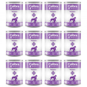 CALIBRA VD Dog & Cat Recovery - mokré krmivo pro psy a kočky - 12×400g