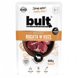 BULT Rich in goat - vlhké krmivo pro psy - 500g