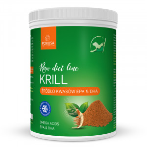POKUSA RawDietLine Krill - doplňky stravy pro psy a kočky - 700g