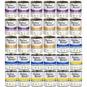 DOLINA NOTECI Premium MIX 4 PŘÍCHUTÍ - mokré krmivo pro psy - 30x800g