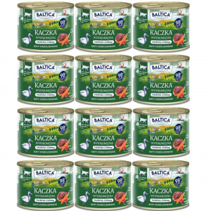 BALTICA Chuť regionů Mono Kachna - mokré krmivo pro kočky - 12x185g