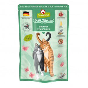 GRANATAPET DeliCATessen Venison - mokré krmivo pro kočky - 85g