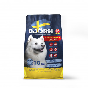 BJORN with Beef - suché krmivo pro psy - 10kg