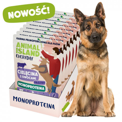 ANIMAL ISLAND Everyday Monoprotein Veal - mokré krmivo pro psy - 9x300g - Fotogalerie 1