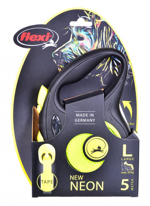 FLEXI New Neon L - samonavíjecí vodítko - 5 m - Fotogalerie 2