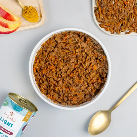 PERRO Light Monoprotein Turkey with vegetables - vlhké krmivo pro psy - 400g - Fotogalerie 2