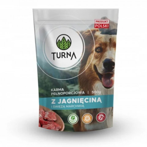 TURNA s jehněčím – vlhké krmivo pro psa – 500g - Fotogalerie 1