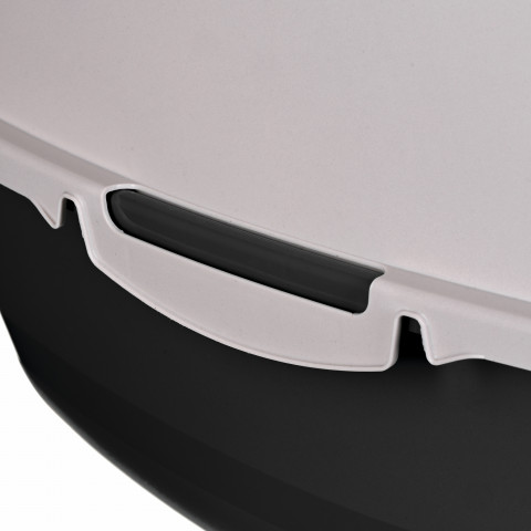 Rotho Bailey Kočka Krytý záchod pro kočky Černá, Bílá - Fotogalerie 4