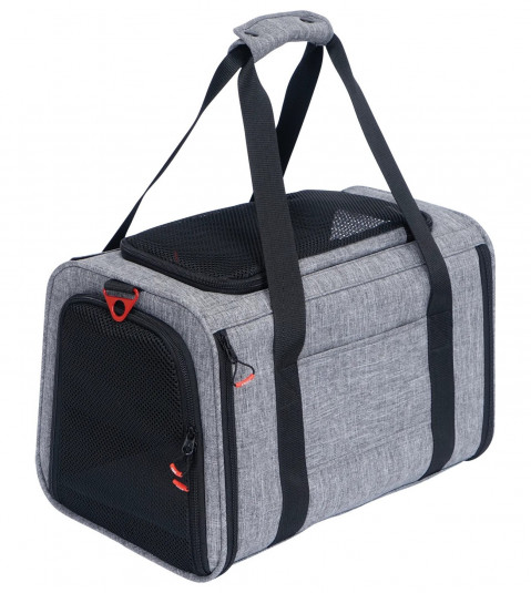 Přepravní taška pro psy a kočky s dodatečným prostorem ZOLUX NOMAD M 44 × 28 × 28 cm - Fotogalerie 6