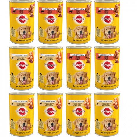 Pedigree 5900951015830 konzervované krmivo pro psy Hovězí Dospělý jedinec 400 g - Fotogalerie 1