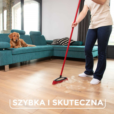 VILEDA Pet Pro Always Clean Gumový kartáč s tyčí pro odstraňování srsti + ZDARMA! Ručník z mikrovlákna Vileda PET PRO M 70x45 cm - Fotogalerie 23