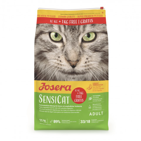 JOSERA Sensicat – suché krmivo pro kočku – 10kg +1 kg - Fotogalerie 2