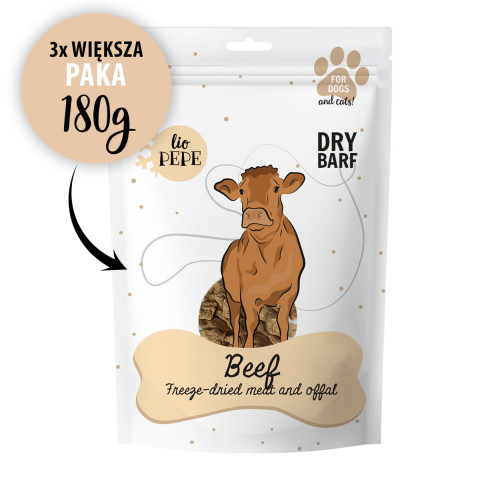 PAKA ZWIERZAKA Lio Pepe Beef XL - pamlsek pro psa - 180g - Fotogalerie 2