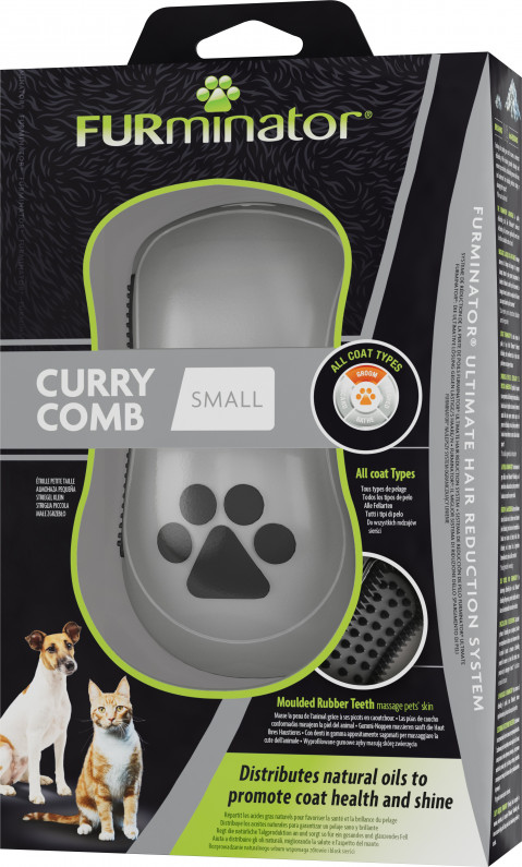 FURminator - gumový kartáč pro psy a kočky - S - Fotogalerie 2