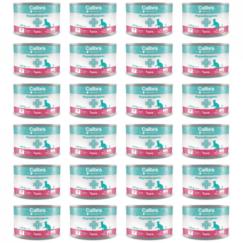 CALIBRA VD Cat Hypoallergenic Tuňák - mokré krmivo pro kočky - 24×200g - Fotogalerie 1
