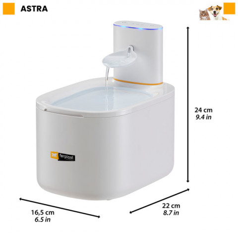 FERPLAST Astra - fontána pro psy a kočky - 3 l - Fotogalerie 8