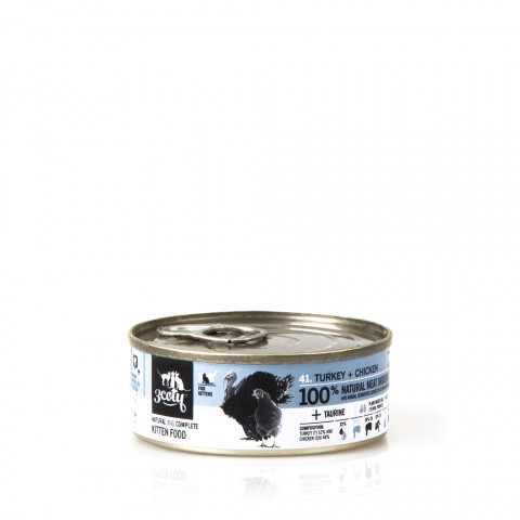 3COTY Turkey with chicken For kittens - mokré krmivo pro kočky - 80g - Fotogalerie 6