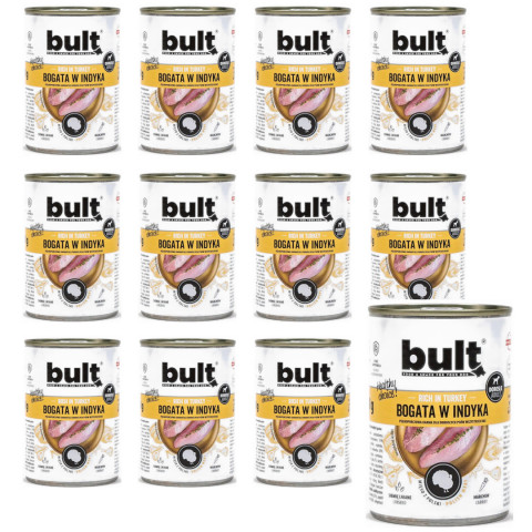 BULT Rich in turkey - Mokré krmivo pro psy - 12x800 g - Fotogalerie 1