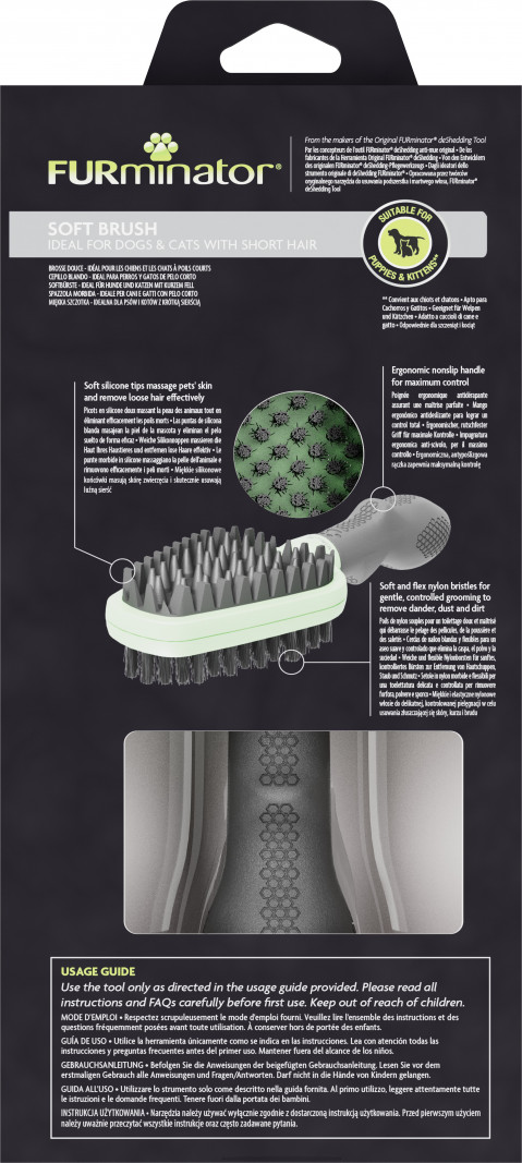 FURminator - oboustranný kartáč pro štěňata a koťata - Fotogalerie 2