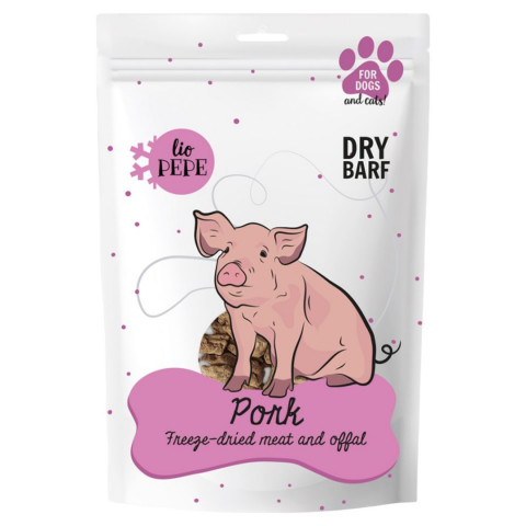 PEPE Lio Pork hearts - pamlsek pro psa - 60g - Fotogalerie 1