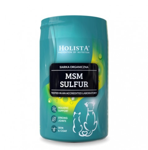 HOLISTA MSM Sulfur - doplňky stravy pro psy a kočky - 250g - Fotogalerie 1