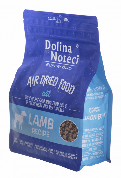 DOLINA NOTECI Superfood Jehněčí - sušené krmivo pro kočky - 1 kg - Fotogalerie 1