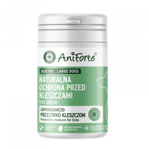 ANIFORTE Tick shield Large breeds - doplňky stravy pro psy - 60 tablet - Fotogalerie 1