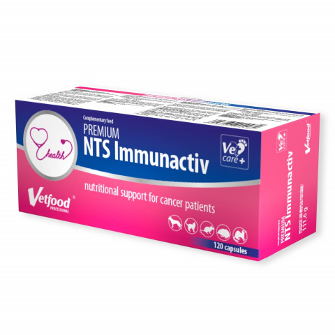 VETFOOD Premium NTS Immunactiv - doplňky stravy pro psy a kočky - 120ks - Fotogalerie 1