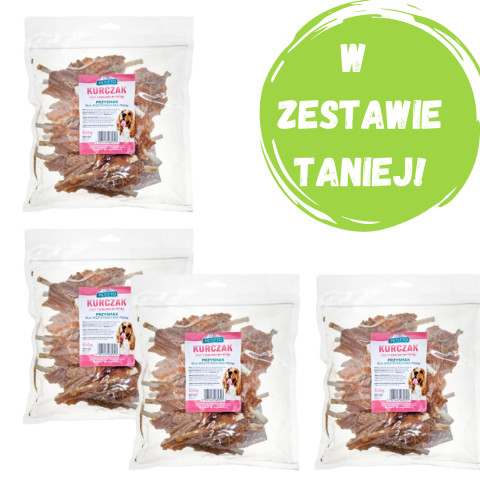 PETITTO Kuřecí filet na tyčince - pamlsek pro psy - 4x500g - Fotogalerie 1