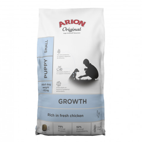 ARION Original Puppy Small Growth Chicken - suché krmivo pro psy - 7kg - Fotogalerie 1