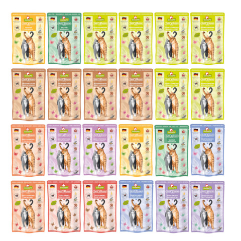 GRANATAPET DeliCATessen MIX PŘÍCHUTÍ - mokré krmivo pro kočky - 24x85g - Fotogalerie 1