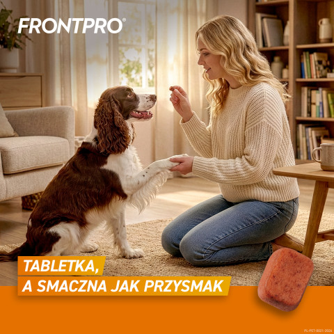 FRONTPRO Tablety proti blechám a klíšťatům pro psa (>10-25 kg) - 3x 68mg - Fotogalerie 6