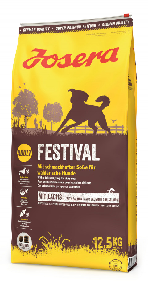Josera Festival 12,5 kg Dospělý jedinec Losos - Fotogalerie 1