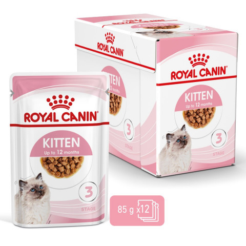 ROYAL CANIN Kitten Instinctive - mokré krmivo pro kočky - 12x85g - Fotogalerie 1