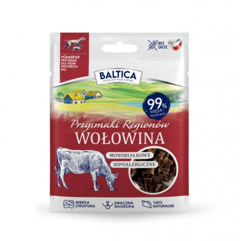 BALTICA Przysmaki regionów Monoprotein Beef - pamlsek pro psa - 30g - Fotogalerie 1